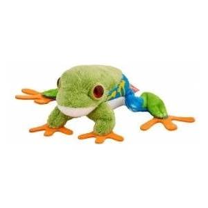 BEPPE Blue and yellow poison dart frog 10cm