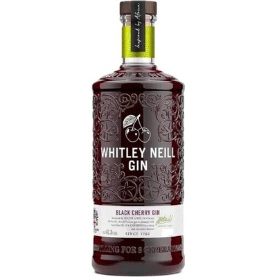 Whitley Neill Gin Black Cherry 41,3% 1 l (holá láhev)