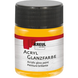 Kreul 79504 АКРИЛНА боя Glossy 50 ml Dark Yellow 1 бр (79504)