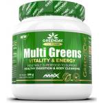 Amix Nutrition GreenDay Multi Greens, портокал, 300 g, Amix (32190)