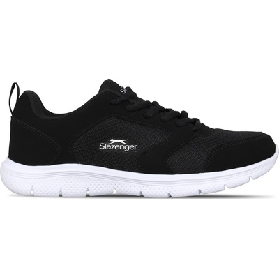 Дамски маратонки Slazenger Force Mesh Womens Trainers - Black/White