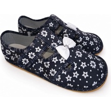 Anatomic barefoot bačkory Flowee Flower B modrá