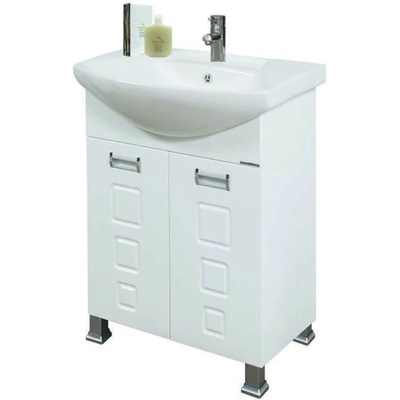 Makena Долен pvc шкаф с умивалник Лъки (3535980)