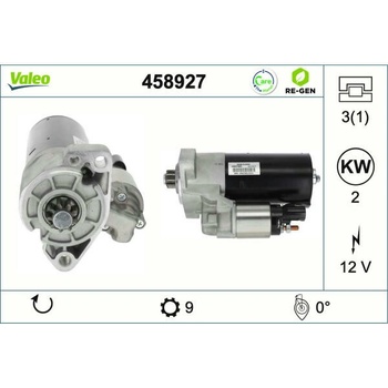 Startér VALEO 458927
