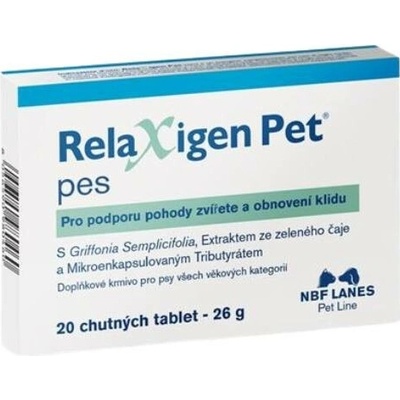 NBF Lanes Relaxigen Pet pro psy 20 tbl