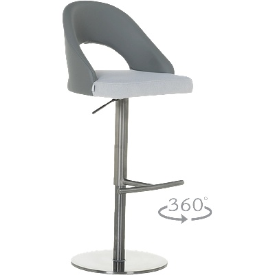 Carmen Бар стол kutana - светлосив bg