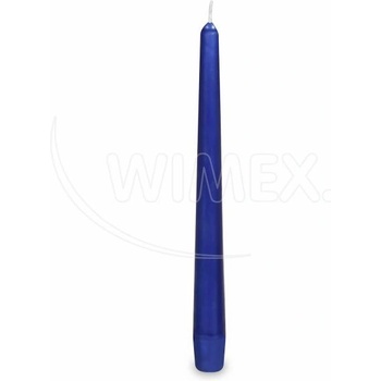 Wimex WIMEX s. r. o. Конична свещ тъмносиня Ø23 x 245 мм [10 бр. ]