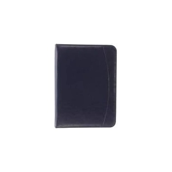 Antra Briefcase A4 709 navy blue with ANTRA zipper