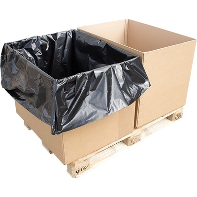 20 ks - Vrece 3D 1100+2x375x1100/0,1 polyetylénové čierne RC