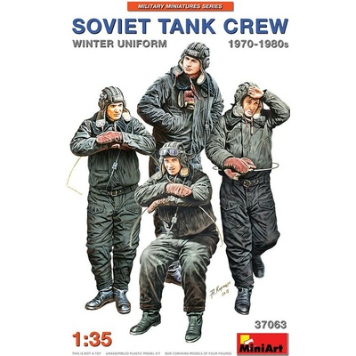 MiniArt Soviet Tank Crew 1970-1980s Winter Uniform 1:35