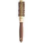 Olivia Garden Expert Blowout Shine Round Brush Gold & Brown 25 mm