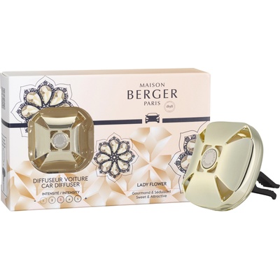 Maison Berger Paris Аромадифузер за автомобил Eternity злато (7837)