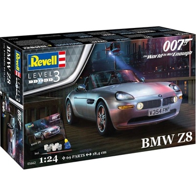Revell Gift-Set James Bond 05662 The World Is Not Enough BMW Z8 1:24