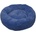 DUBEX PONCHIK PLUSH SIMIT - меко, плюшено, кръгло легло, 52 x 9 см - СИН, Турция - 51817/VR04