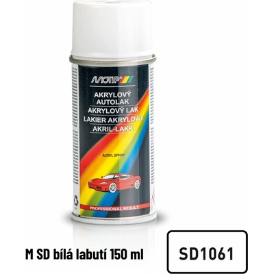 Akrylový autolak Škoda - labutia biela - 1061 - 150 ml