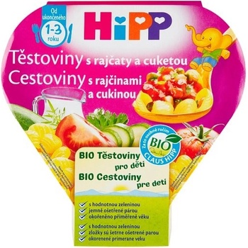 HiPP BIO Cestoviny s paradajkami a cuketou 250 g