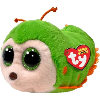 TY Toys Плюшена играчка TY Toys Beanie Boos - Гъсеница Pilar, зелена, 15 cm (TY37375)