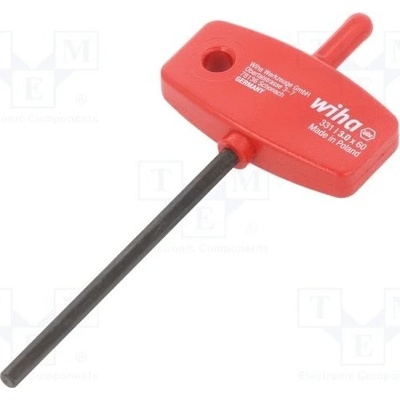 WIHA 00897 klíč imbus HEX 3 mm 95 mm 60 mm