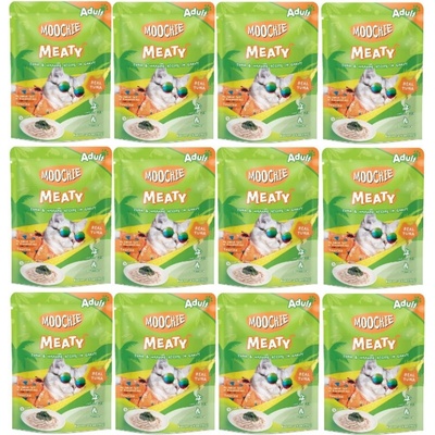 Moochie Tuniak a wakame v omáčke 12 x 70 g