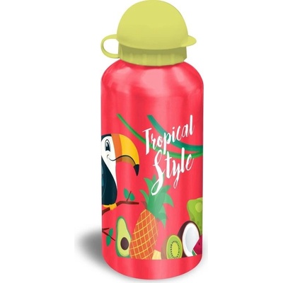 Euroswan ALU fľaša Tukan červená Hliník Plast 500 ml