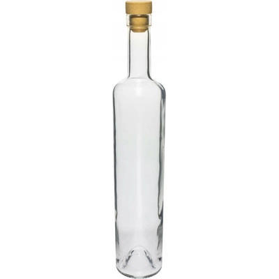 Kinekus Láhev na alkohol skleněná 500 ml víčko gumové podlouhlé 6ks/bal WW KIN770631703