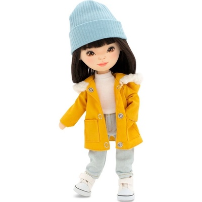 ORANGE TOYS Lilu v hořčicové bundě Lilu in a Mustard Parka 32 cm