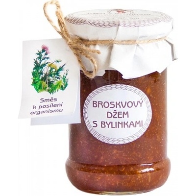 Antonín Škoda broskvový Džem s bylinkami 300 g