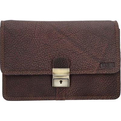 Lagen pánská etue hnědá kožená E-2016/W – Zboží Mobilmania