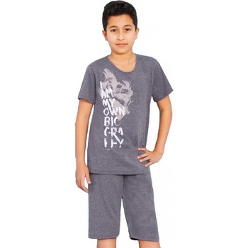 Dětské pyžamo 1F0686 šedé
