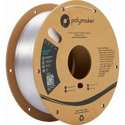 Polymaker PolyLite PETG Transparent - 1, 75 mm (PB01011)