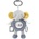 Играчка с активности Lorelli Toys - Слонче, сиво (10191410010)