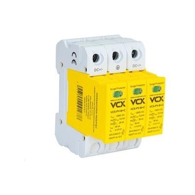 VCX X1-T2-DC-3P DC přepěťová ochrana třída T2 (C) 3P 1200V Professional Plus orange