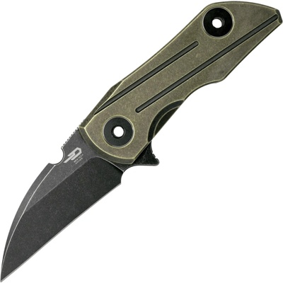 Bestech 2500 DELTA S35VN, Black Stonewash, Titanium, Bronze BT2006D