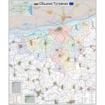 Mapmedia Карта на община Тутракан (d229)