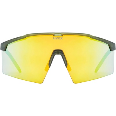 uvex Очила за колоездене Uvex Flowline Supravision Cat. 3 Cycling glasses - Olive Matt / Mirror Gold - размер One Size (205-6988-0311)