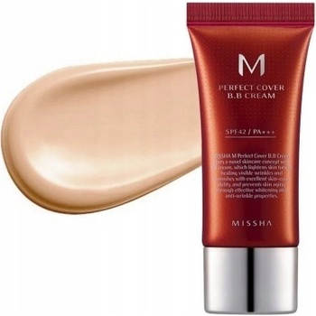 Missha M Perfect Cover BB krém 23 Natural Beige SPF42 PA+++ 20 ml