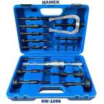 HAWEK Обратен чук за избиване на лагери, 295 мм, hawek hw-1096, 16 части (hw-1096)