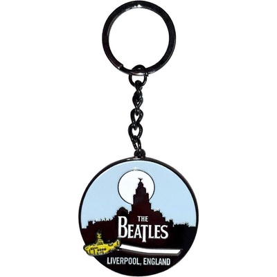 The Beatles Liverpool Skyline & Yellow Submarine Ключодържател (BEATKEY24)