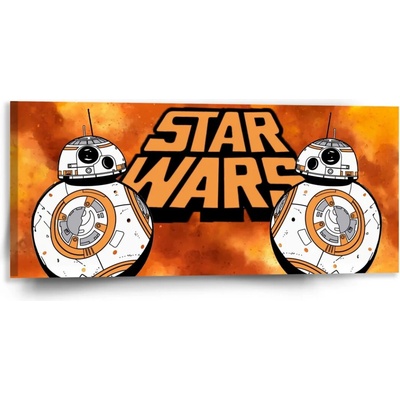 Sablio Obraz Star Wars Ohnivé pozadie - 110x50 cm