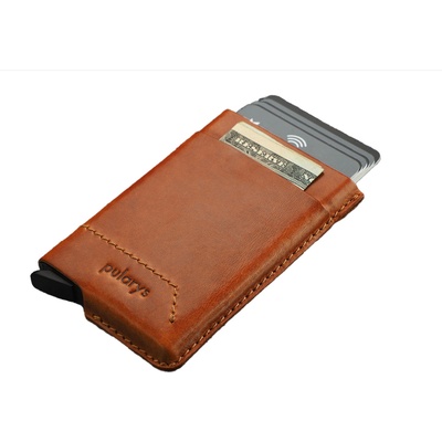 Pularys Мъжки кожен портфейл Gobi Light Brown Pularys | Kafyav | МЪЖЕ | ЕДИН РАЗМЕР