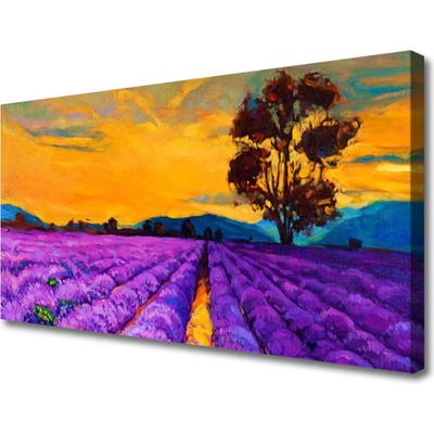 Obraz na plátně Pole Krajina 100x50 cm