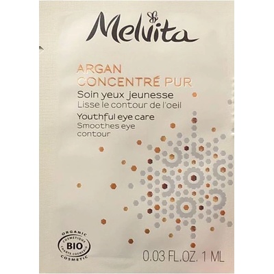 Melvita Argan Concentre Pur Organic Smoothing Околоочен крем 1 ml *Мостра