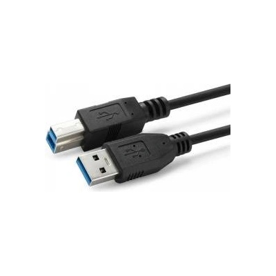 MicroConnect USB 3.2 Gen 1 A-B 5m M-M, Black USB A/USB B, 5 m, 5 m, USB A, USB B, 3.2 Gen 1 (3.1 Gen 1), Male/Male, Black