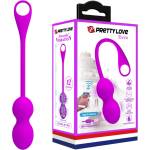  Вагинални топчета, смартфон контрол - Prett Love Elvira Purple I (DEBRA01276)