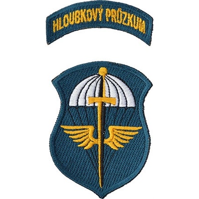 NAVYS Nášivka HLOUBKOVÝ PRŮZKUM - BAREVNÁ