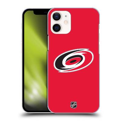 Pouzdro na mobil Apple Iphone 12 MINI - HEAD CASE - Hokej NHL - Carolina Hurricanes - znak (Obal, kryt pro mobil Apple Iphone 12 MINI - Hokejové týmy - Carolina Hurricanes - Velké logo)
