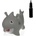 Zopa hopsadlo Skippy Shark