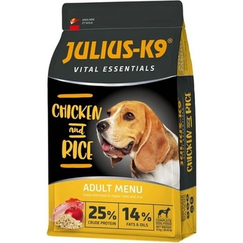 Julius-K9 JULIUS-K9® VITAL ESSENTIALS chicken rice - суха храна за пораснали кучета с пиле и ориз - 12 кг, Унгария - 312583