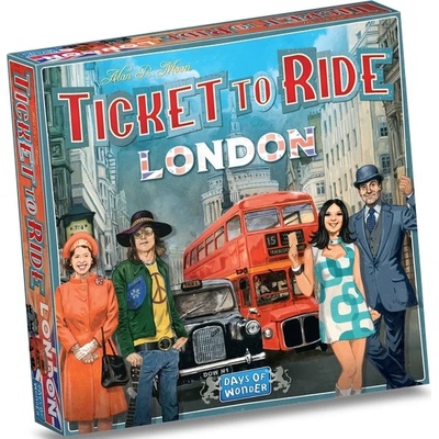 Days of Wonder Настолна игра Ticket to Ride - London - Семейна (BGBG0000645N)