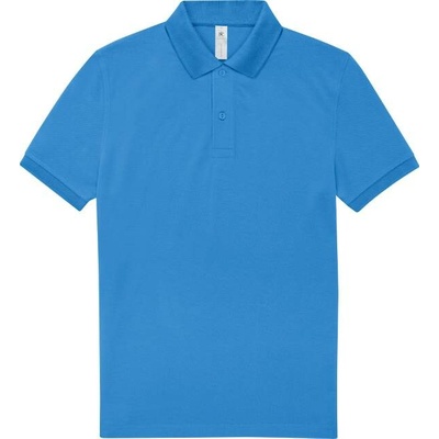 B&C MY POLO 210 Pánská polokošile s krátkým rukávem modrá